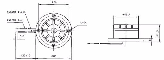 ピエゾ警報器 火災警報器